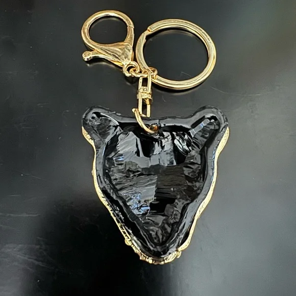 Gold Leopard Bag Charm - Picture 3 of 3